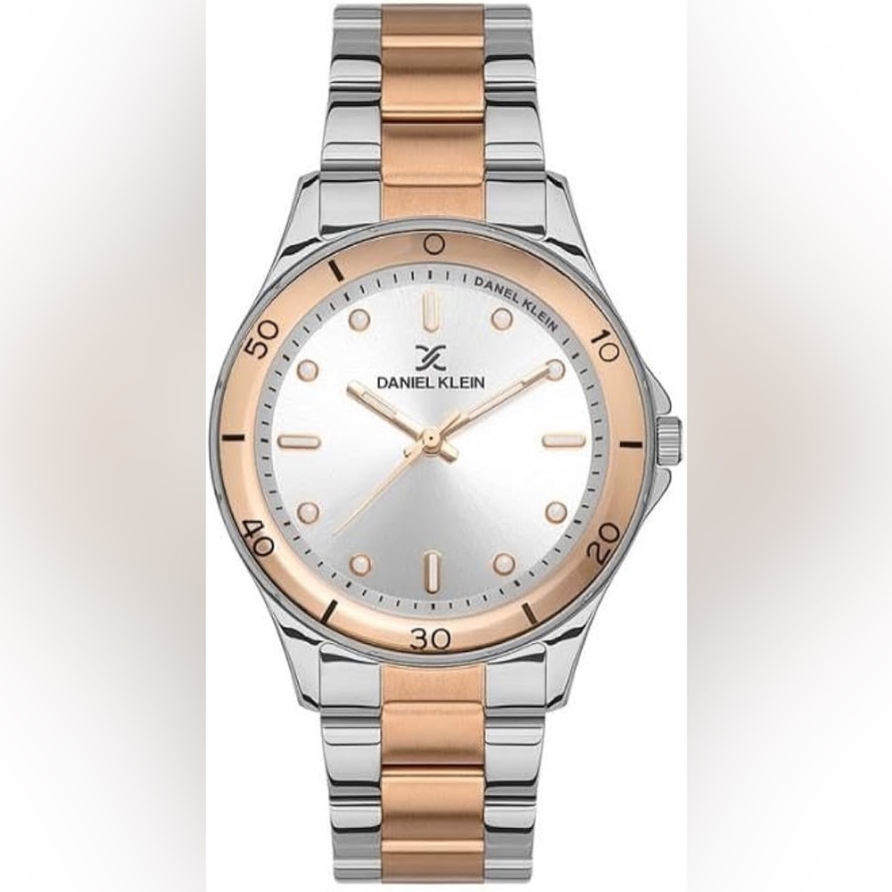 DANIEL KLEIN Analogue Silver Dial Women's Watch-DK.1.13467-6